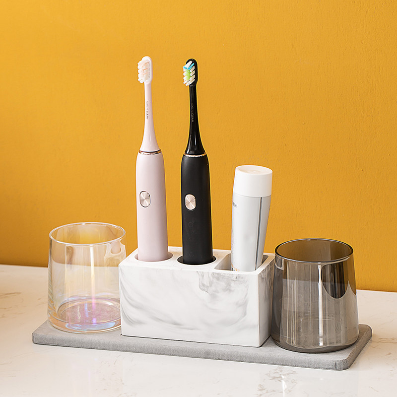 硅藻泥电动牙刷架卫生间浴室台面收纳置物架漱口杯摆台式牙具架座,家庭/个人清洁工具,牙刷架/牙具座,淘宝优惠券,粉丝福利购,淘宝优惠卷