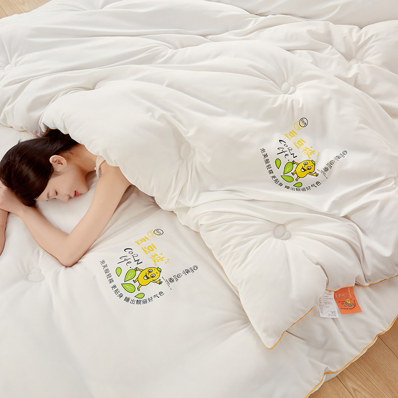 大豆纤维被子春秋被四季通用被芯1米5冬被1.5夏凉被150x200一米五,床上用品,化纤被,淘宝优惠券,粉丝福利购,淘宝优惠卷