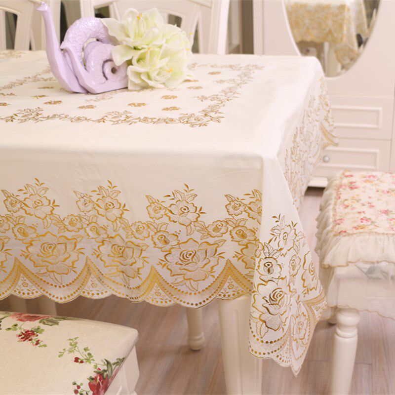 pvc正方形桌布防水防油免洗塑料茶几布八仙桌台布餐桌垫四方台布