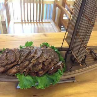 实木船型餐盘餐具木船餐具鱼盘帆船餐具帆船刺身餐盘异性盘子