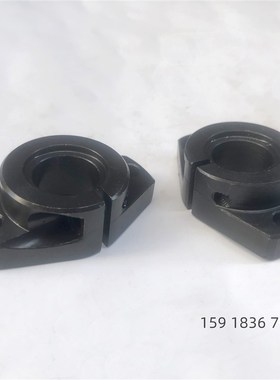 导向轴支座 法兰开口型 卧式轴座 SHFT 10 12 15 20 25 钢制/铝制