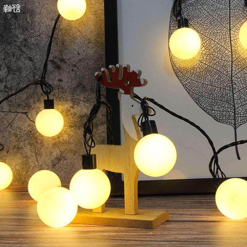 4.5黑线大圆球灯泡灯串彩灯串灯球泡灯婚庆装饰婚礼布置,节庆用品/礼品,装饰灯,淘宝优惠券,粉丝福利购,淘宝优惠卷