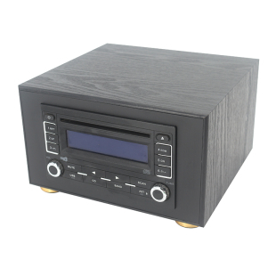 奇瑞E5汽车CD机老款 家用机箱外壳木箱尾线 瑞虎原车载主机音响改装