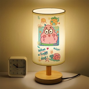 派大星小夜灯卧室睡眠灯儿童台灯卧室床头灯可爱氛围灯卡通插座式