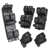 适用大众朗逸行境玻璃升降器开关电动门窗控制按键钮中控开关总成