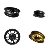 布雷斯通蓝卡机车钢圈麦卡150蒙娜丽莎150前后钢圈轮壳轱辘配件