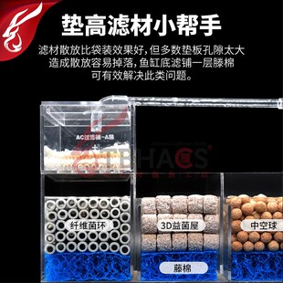 AC藤棉过滤棉专用滤材鱼池鱼缸底滤网垫板锦鲤净水培菌龙鱼生化棉