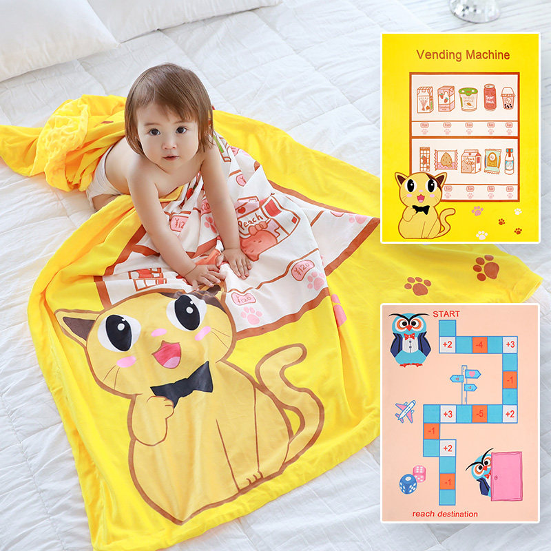 豆豆毯空调被婴儿夏季盖毯毛毯宝宝新生儿童夏凉办公室午睡毛巾被,婴童用品,婴童毛毯/盖毯,淘宝优惠券,粉丝福利购,淘宝优惠卷