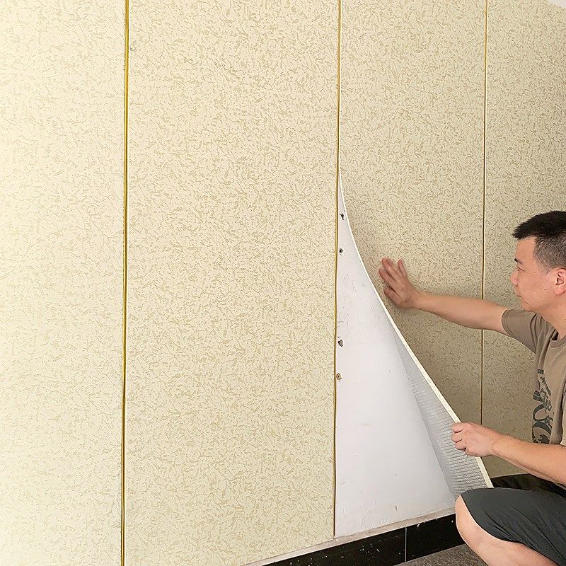 墙布自粘硅藻泥墙纸防潮壁布墙贴纸翻新装饰板电视背景墙软包壁纸,家居饰品,软装墙贴,淘宝优惠券,粉丝福利购,淘宝优惠卷