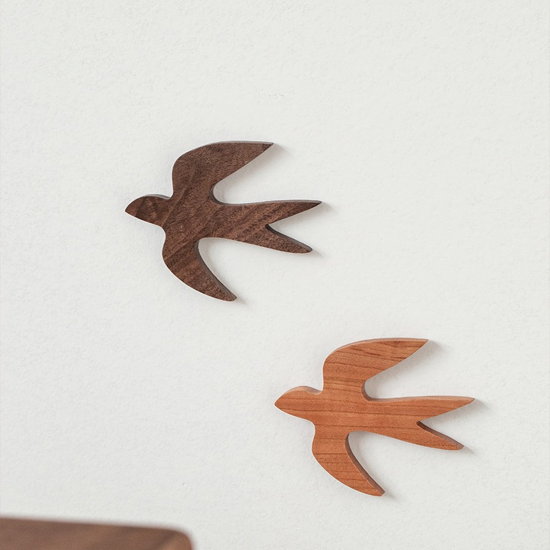 燕子墙壁装饰木制中式墙饰创意玄关客厅门口装饰品小入户门外装饰,家居饰品,壁饰,淘宝优惠券,粉丝福利购,淘宝优惠卷