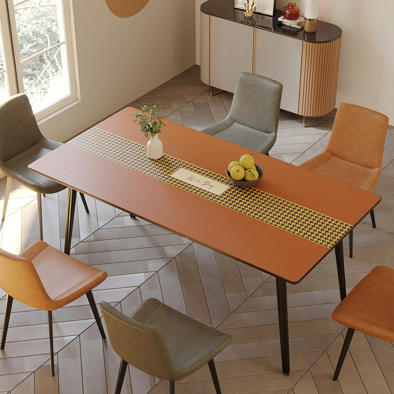 欧式风格桌布2021年新款皮革桌垫防水防油防烫餐桌布长方形桌面垫,居家布艺,桌布,淘宝优惠券,粉丝福利购,淘宝优惠卷