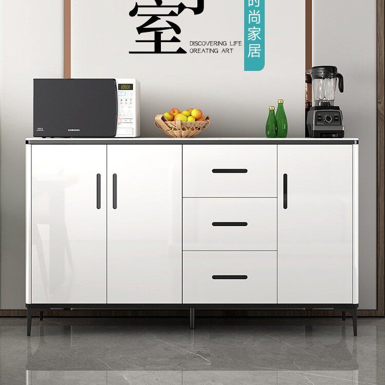 北欧厨房餐边柜客厅收纳柜现代简