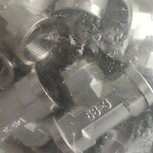 镀镍铜三通4分内丝三通水用铜三通凯伟