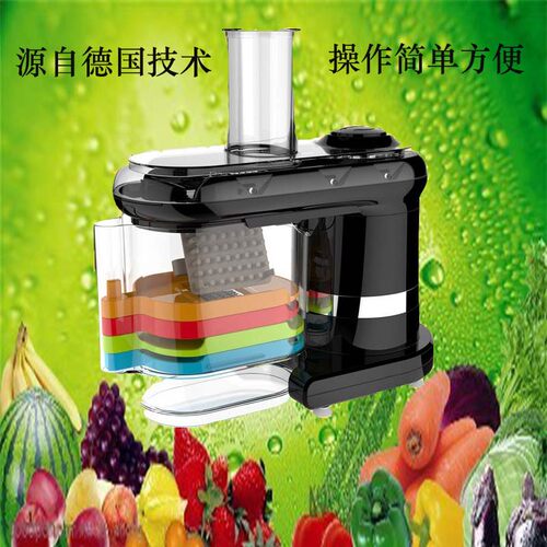 促销家用电动切菜机土豆黄瓜切片切丁切丝刨丝碎菜机沙拉机绞菜机