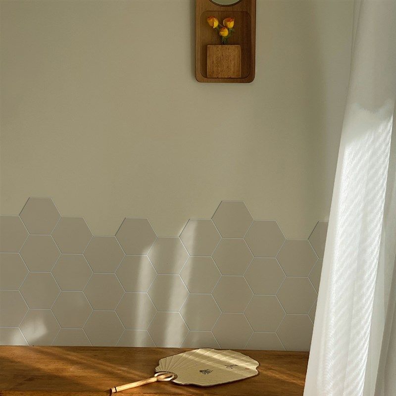小林家HOME 素色系六角地贴自粘贴防油防水防潮瓷砖墙贴自粘,家居饰品,软装墙贴,淘宝优惠券,粉丝福利购,淘宝优惠卷