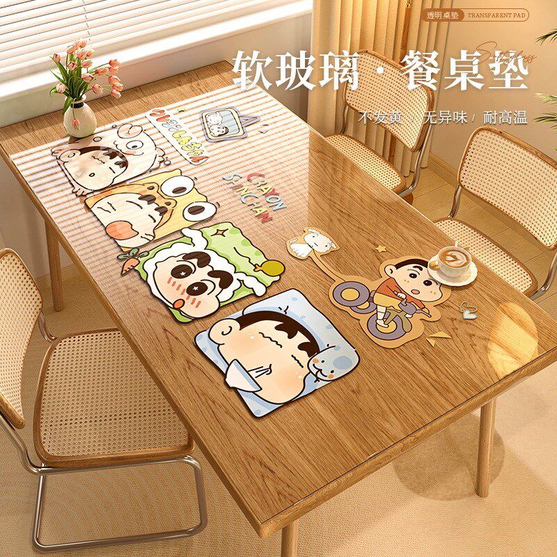 【3S奶嘴级】软玻璃pvc透明桌布免洗防油水防烫餐桌垫茶几桌面垫