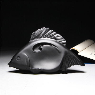 精品歙砚/年年有余/小楷溪头坑龙潭石原石老坑砚台龙尾实用文房砚