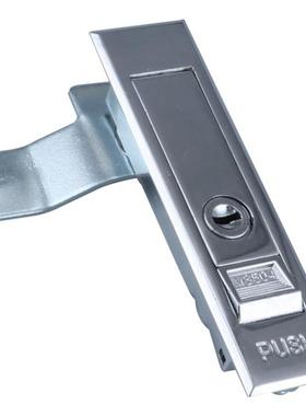 柜锁 ms504平面锁开关柜配电箱门弹跳锁动力柜电器机箱按钮锁