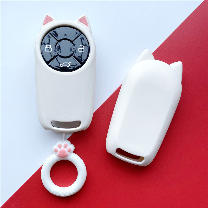 适用2021款长城欧拉好猫汽车钥匙套好猫gt版钥匙包壳女款新款扣