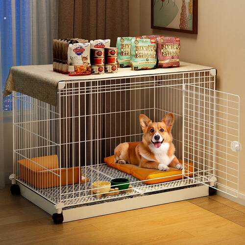 狗笼子小型犬室内家用宠物狗狗炼厕所分离泰迪柯基专用狗笼中型犬
