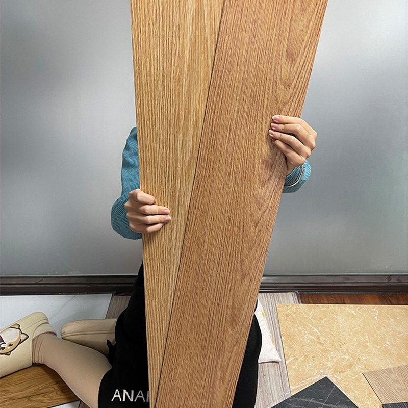 PVC木纹地板贴自粘地板加厚防水耐磨塑胶地板革家用卧室水泥地面