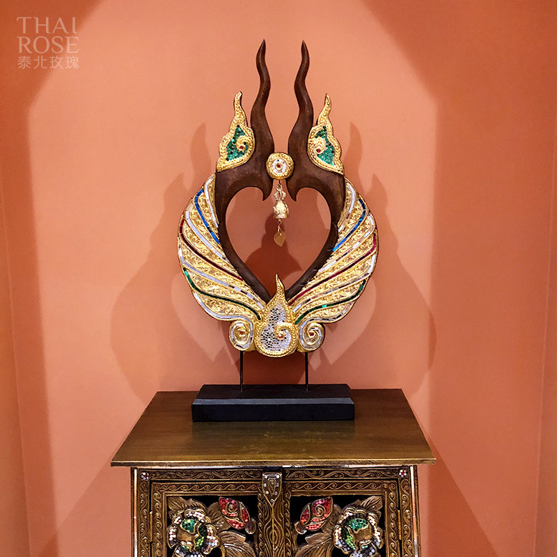 泰国工艺品木雕摆件东南亚家居饰品泰式客厅玄关软装饰品桌面摆设,家居饰品,装饰摆件,淘宝优惠券,粉丝福利购,淘宝优惠卷