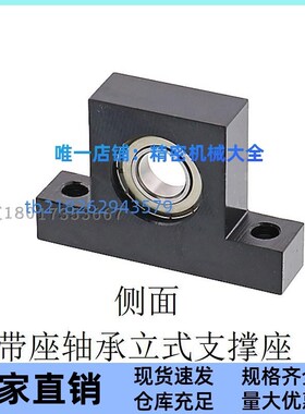 T型轴承座组件连座 带座轴承BGJ31BGJ32 6007ZZ 6207ZZ 50 60  90