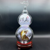 家居摆件商务工艺礼品 瓶内画 手工绘制 内画葫芦