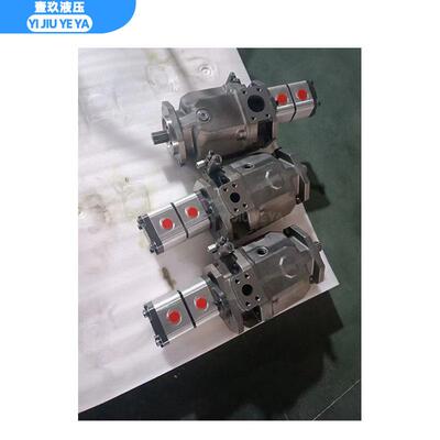现货供应国内品A10VSO45+齿轮泵全新双联柱塞液压窜联液压柱塞泵
