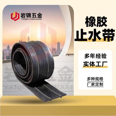 橡胶止水带桥梁伸缩缝中埋式背贴式可卸式钢边式水利建筑用止水带