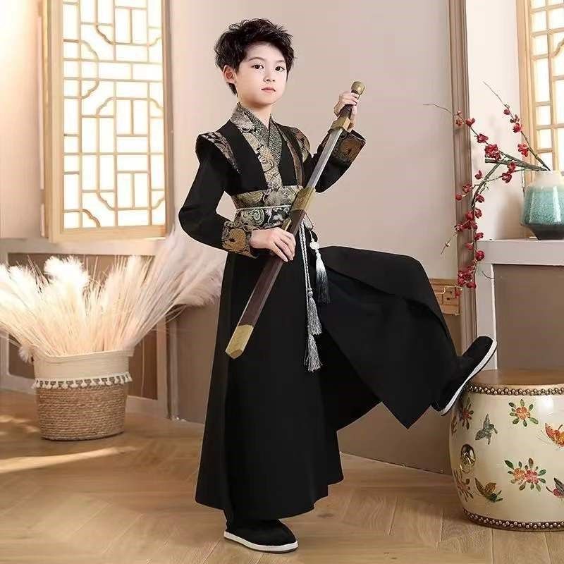 六一儿童古装清朝阿哥服贝勒服小地主少爷服男孩汉服古代演出服装,童装/婴儿装/亲子装,汉服,淘宝优惠券,粉丝福利购,淘宝优惠卷