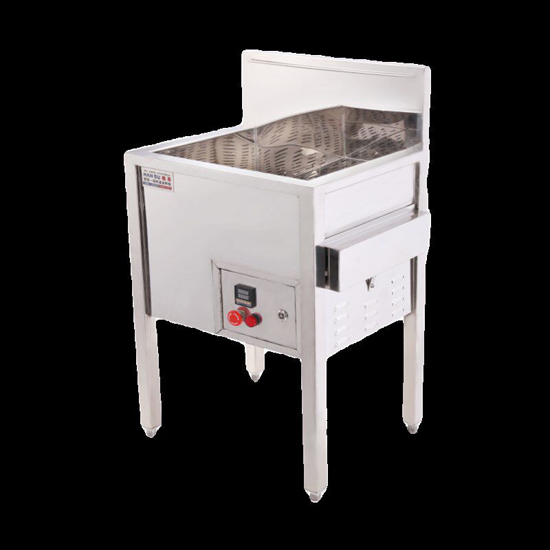 45L晗苏立式一锅双温油炸锅商用大容量电炸炉久炸不黑油商用