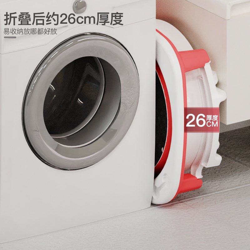 家用折叠泡澡桶圆形保温塑料澡盆成人浴缸加厚儿童沐浴全身洗澡桶