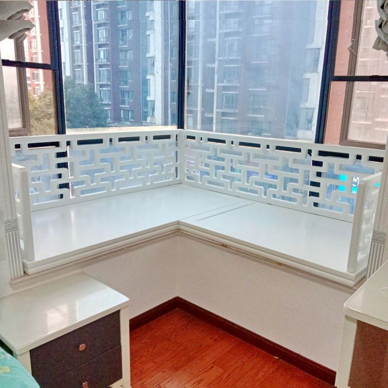 实木飘窗衔接床沙发椅卧室空间利用改造中式阳台罗汉床储物柜设计,住宅家具,飘窗柜,淘宝优惠券,粉丝福利购,淘宝优惠卷