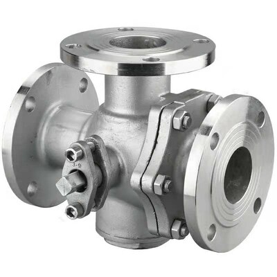 Q44F/L型 Q45F/T型换向分流阀 1寸DN80304/316不锈钢三通法兰球阀