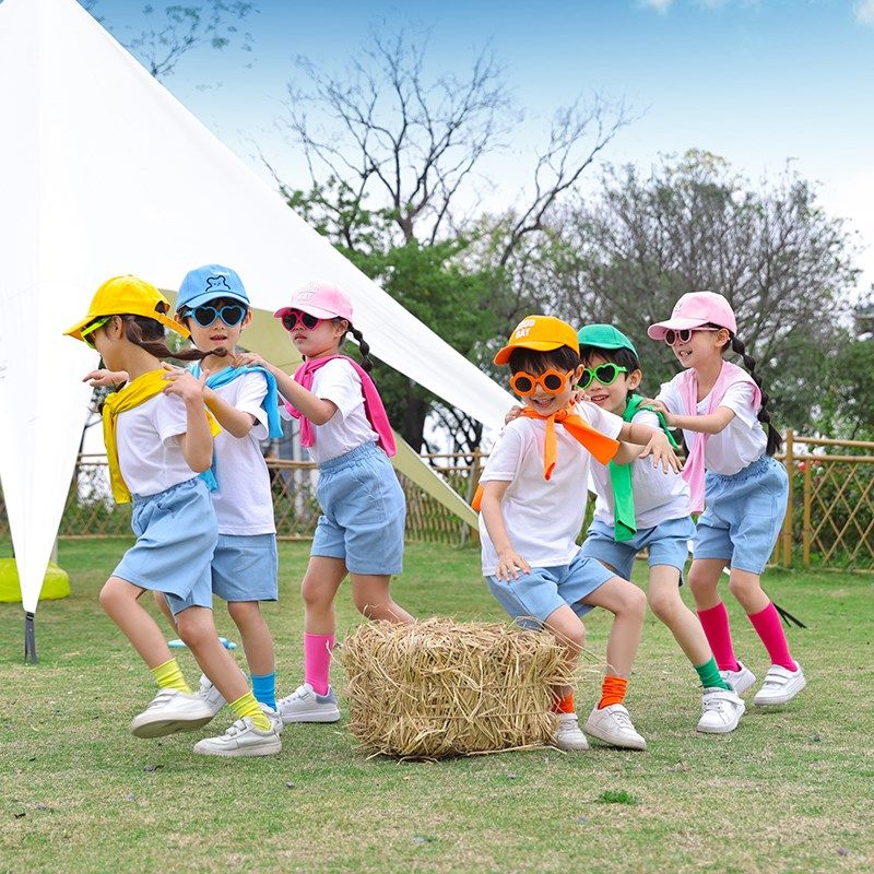 六一儿童演出服啦啦操幼儿园毕业合照服小学生团体彩色糖果表演服,童装/婴儿装/亲子装,儿童演出服,淘宝优惠券,粉丝福利购,淘宝优惠卷