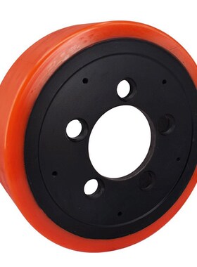 电动叉车轮中力合力力达电动叉车配件驱动轮主动轮248*75孔80大轮