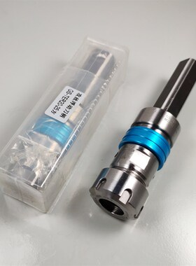 数控车床伸缩浮动攻牙攻丝刀柄ER20ER25夹头丝锥乱牙扭力保护刀把