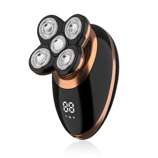 智能数显电动剃须刀光头神器自刮男专用刮胡刀五刀头充电式胡须刀