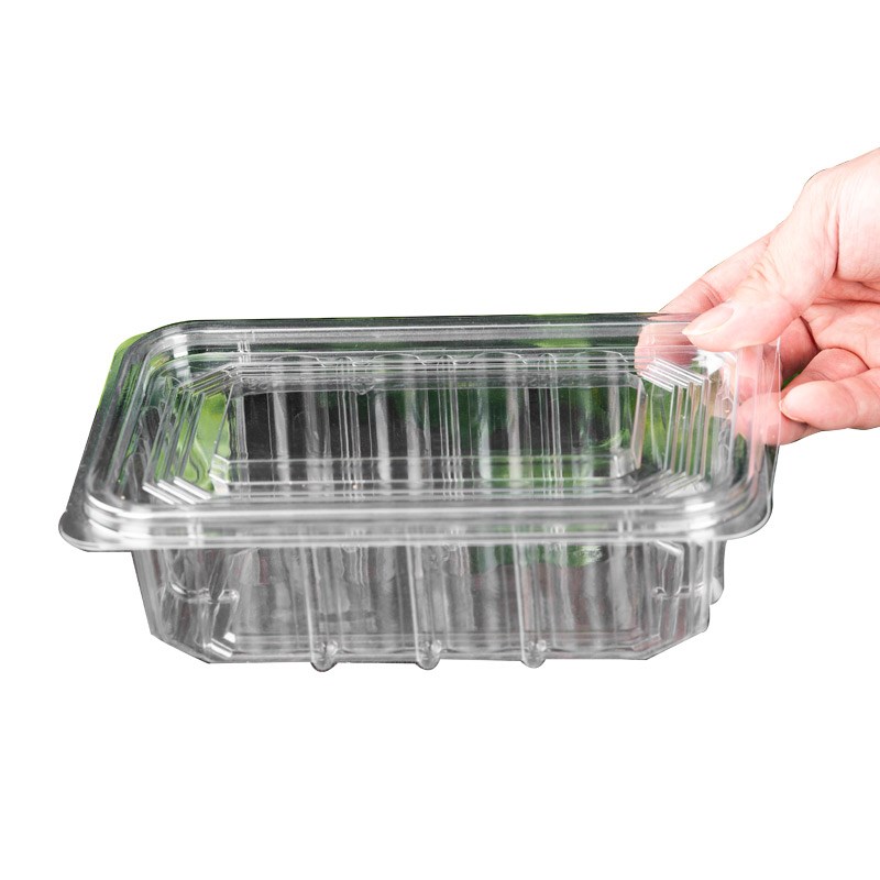 一次性食品包装盒干果盒塑料零食盒桃酥盒地瓜干糕点密封打包盒子