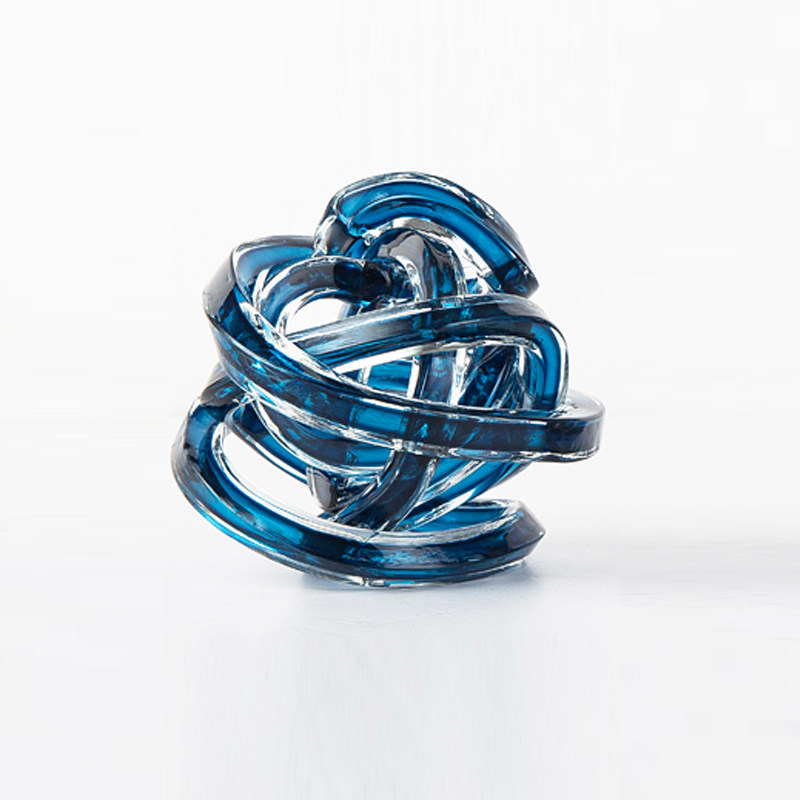 创意玻璃麻团透明球摆件样板房客厅软装饰品结婚礼物白水晶球摆设,家居饰品,装饰摆件,淘宝优惠券,粉丝福利购,淘宝优惠卷