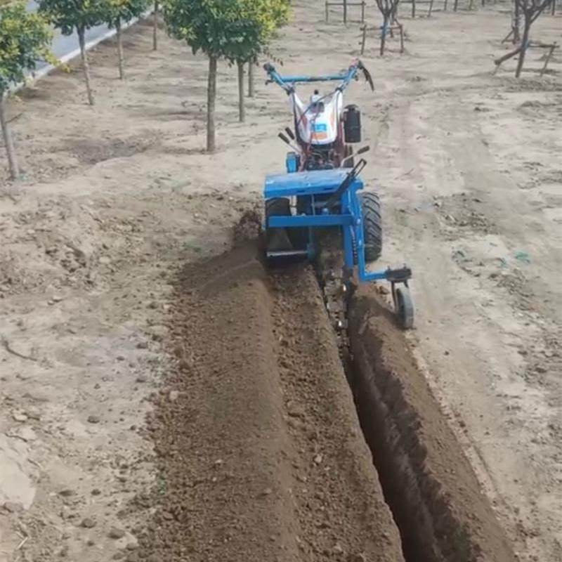 柴油电启动小型开槽机果园种植链条开沟机大马力挖沟机,农机/农具/农膜,耕种机械/微耕机/开沟机,淘宝优惠券,粉丝福利购,淘宝优惠卷