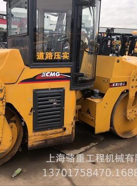 原装二手8吨10吨双钢轮振动压路机 2手8T10T双铁轮震动压路车出租