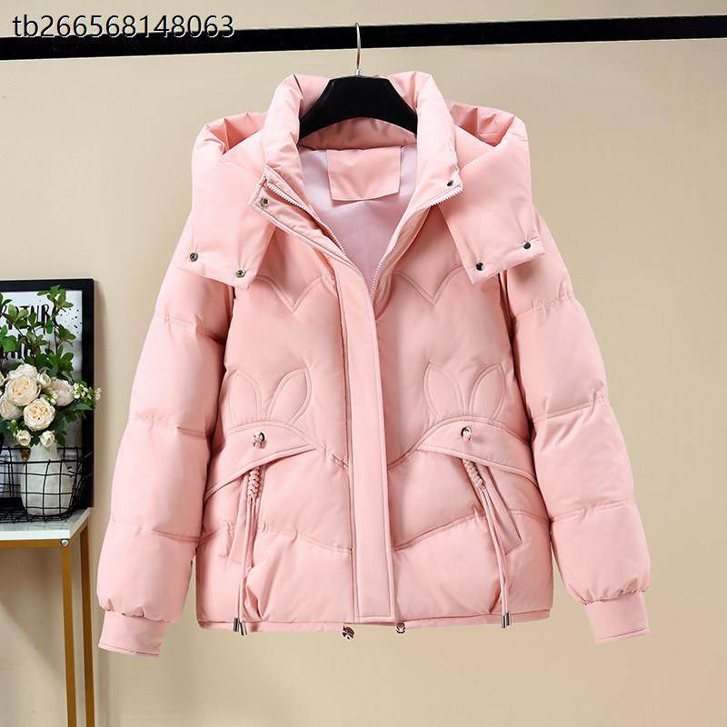 今年流行羽绒棉服女2025冬季新款小个子爆款棉服棉袄短款保暖外套