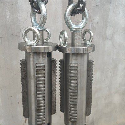 胶带母卷吊具 三寸 直径74-80长240齿155链长500mm,可吊重800kg