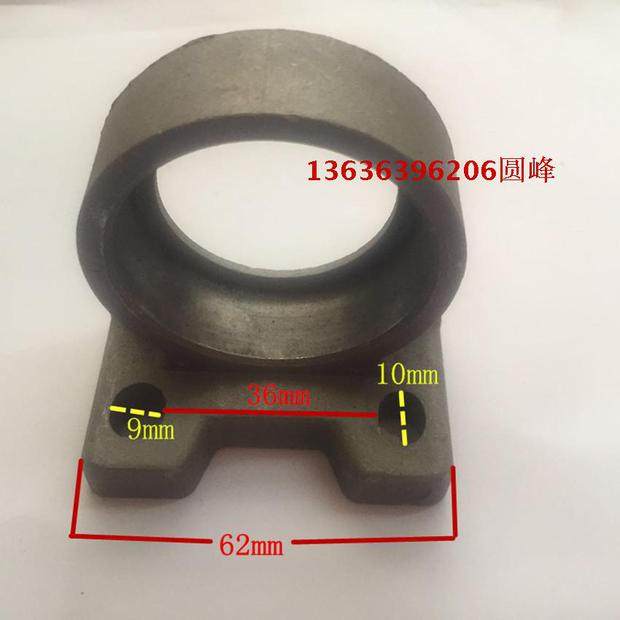 电动门底板 轴承底座 伸缩门配件 底板脚