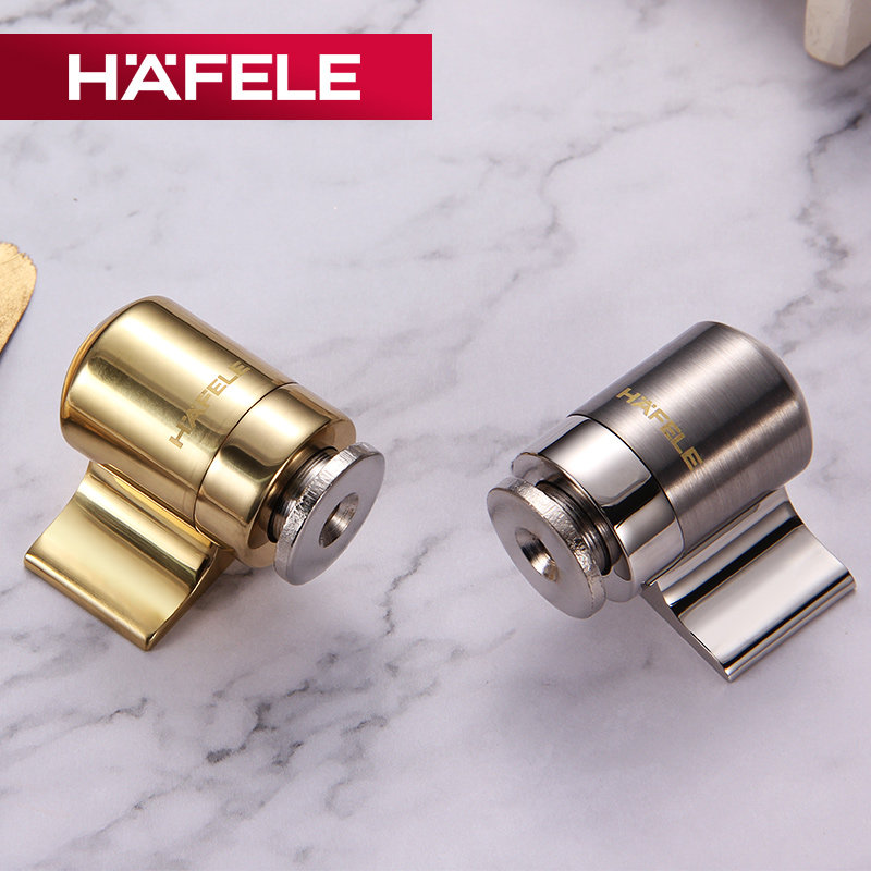 德国海福乐HAFELE家用加厚强磁铜门吸墙吸地装门档卫生间防撞地吸,基础建材,门吸,淘宝优惠券,粉丝福利购,淘宝优惠卷