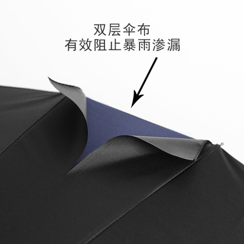 双层24骨暴雨伞长柄男士加大加固加厚双人抗风直杆超大号自动伞女
