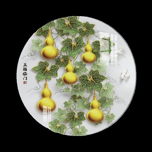 遮丑墙贴3d立体亚克力定制创意自粘墙面污渍墙缝墙洞遮挡装饰贴画