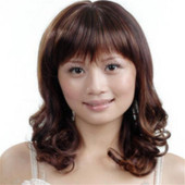 韩国中长卷发中年假发逼真 假发女短发妈妈中老年假发中长发 包邮